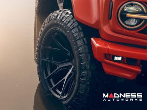 Ford Bronco Custom Wheels - HF6-4 by Vossen - Satin Black Ford Bronco Custom Wheels - HF6-4 by Vossen - Satin Black